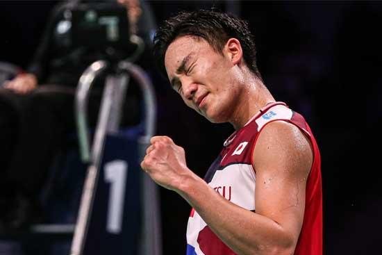 泰国队横扫法国队，桃田贤斗高光表现